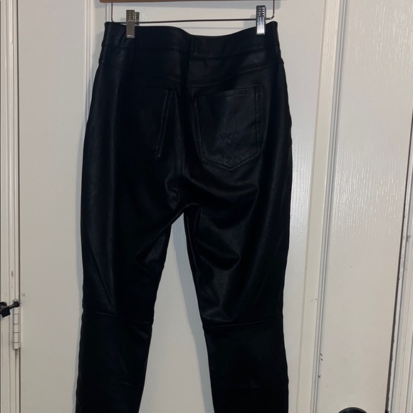 SPANX Black Leather-like Pants - Picture 3 of 5